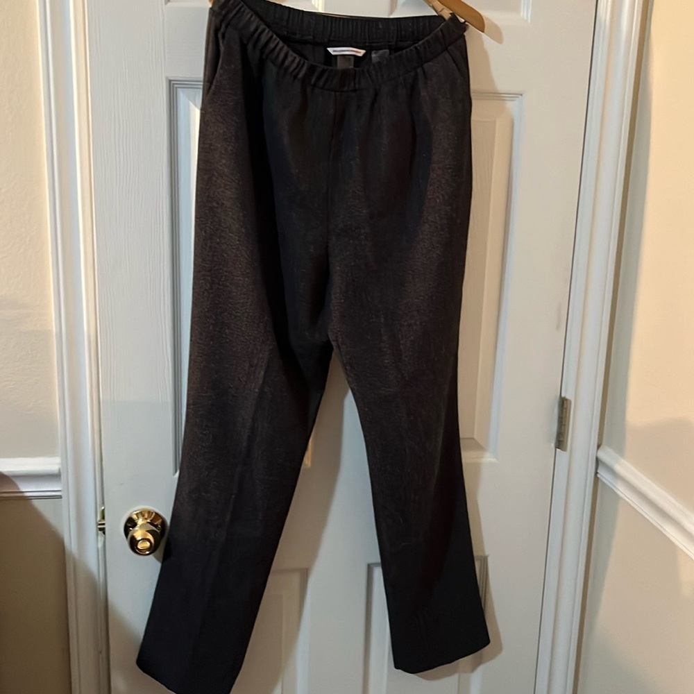 Allison Daley Dress Pants Dark Gray Size 12